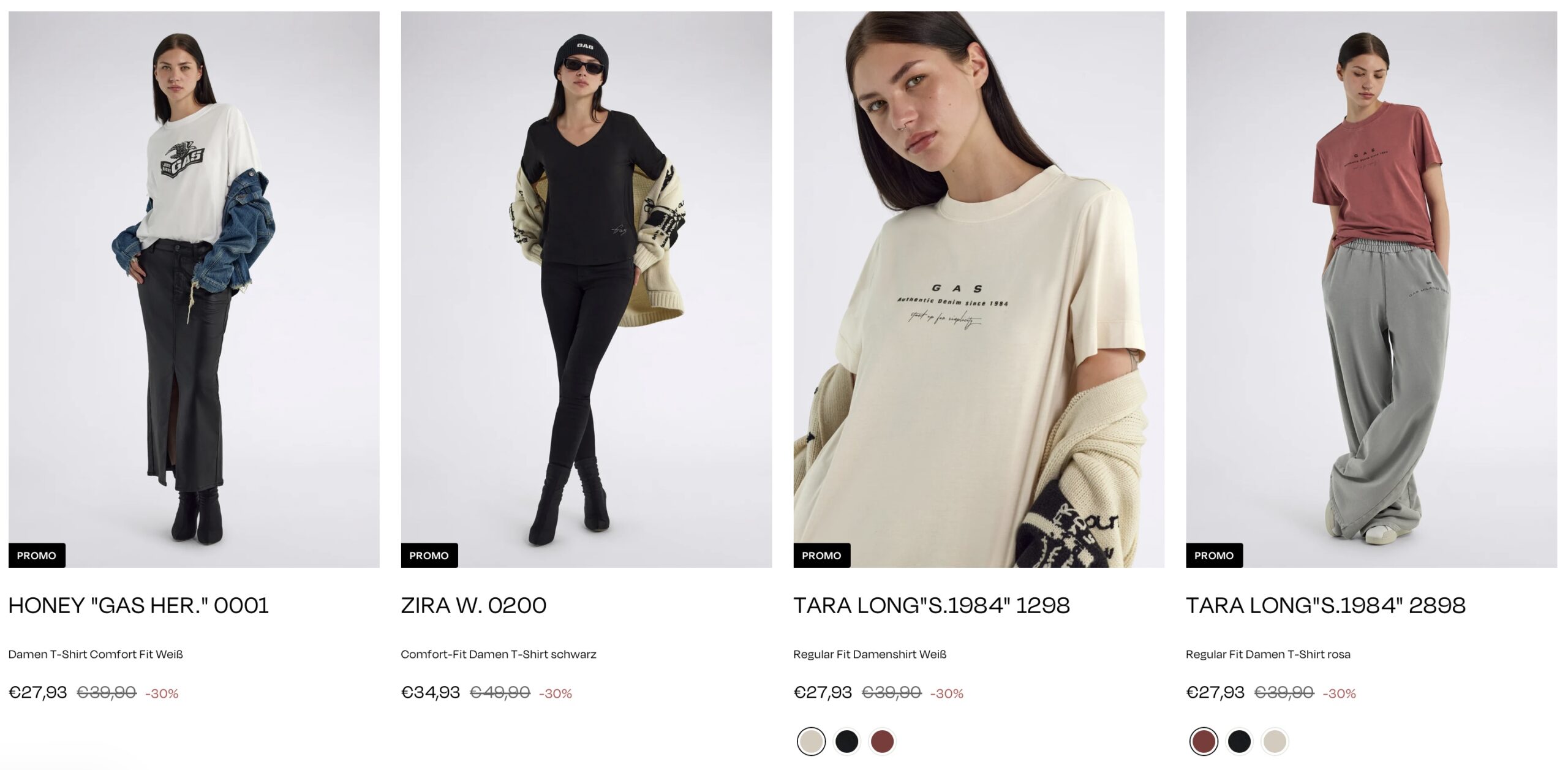 футболки Gas Jeans купить на распродаже в Италии