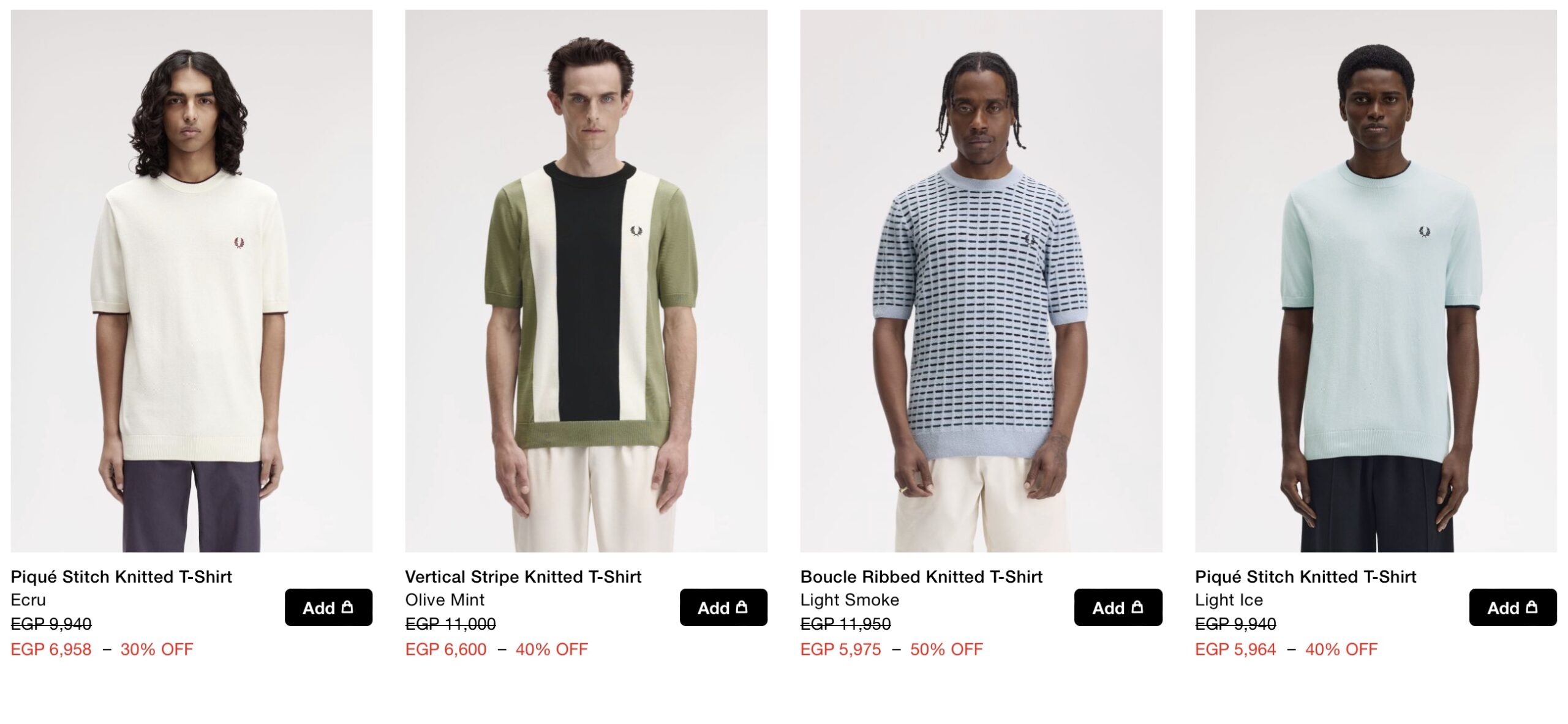 Трикотаж Fred Perry купить на распродаже в Италии