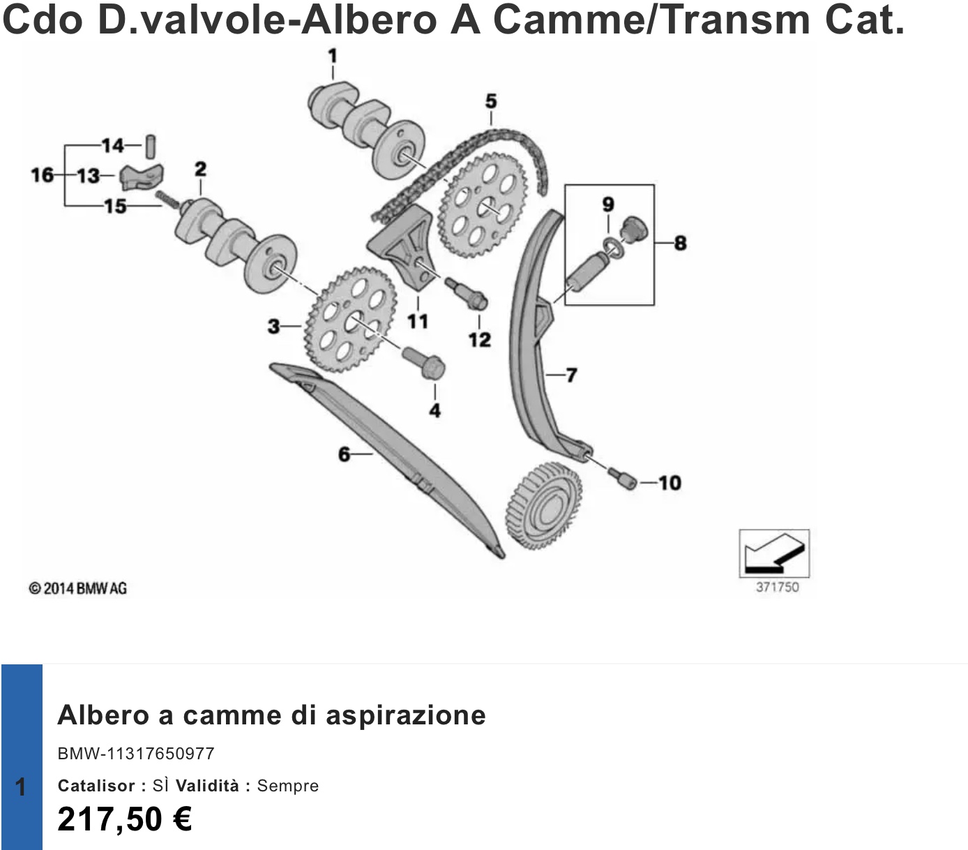 Europe Moto купить оригинальные запчасти для BMW в Италии
