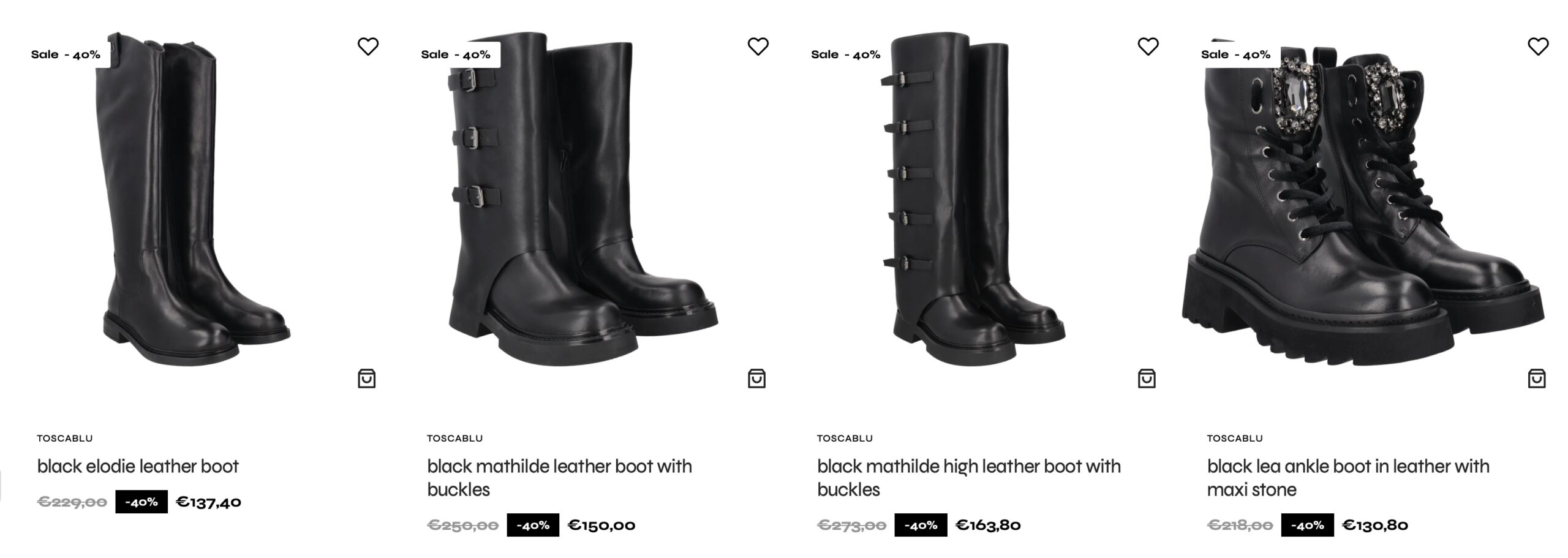 Зимние сапоги Tosca Blue купить на распродаже в Италии