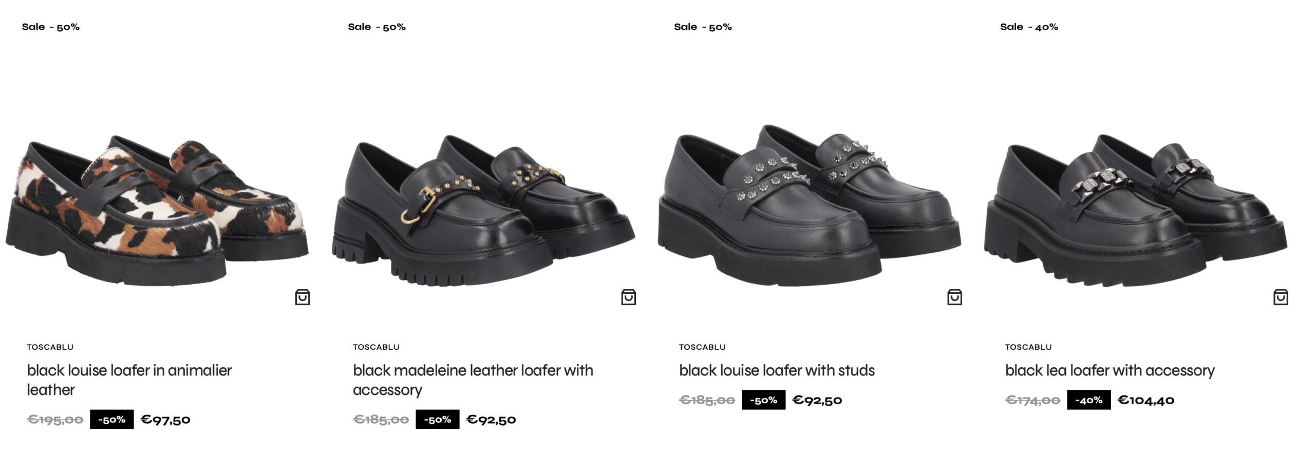 Мокасины Tosca Blue купить на распродаже в Италии