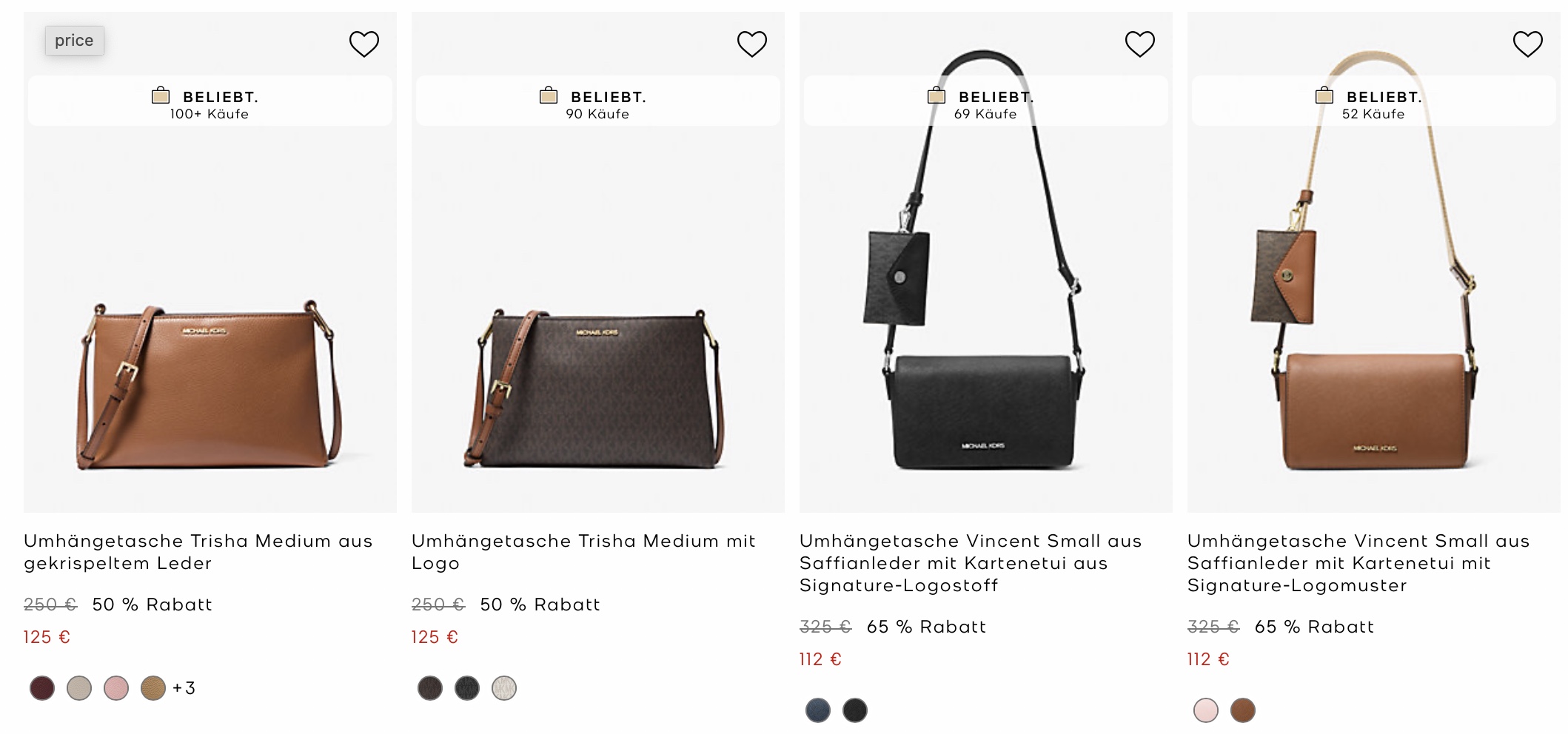 сумки на плечо Michael Kors купить на распродаже в Италии 2026