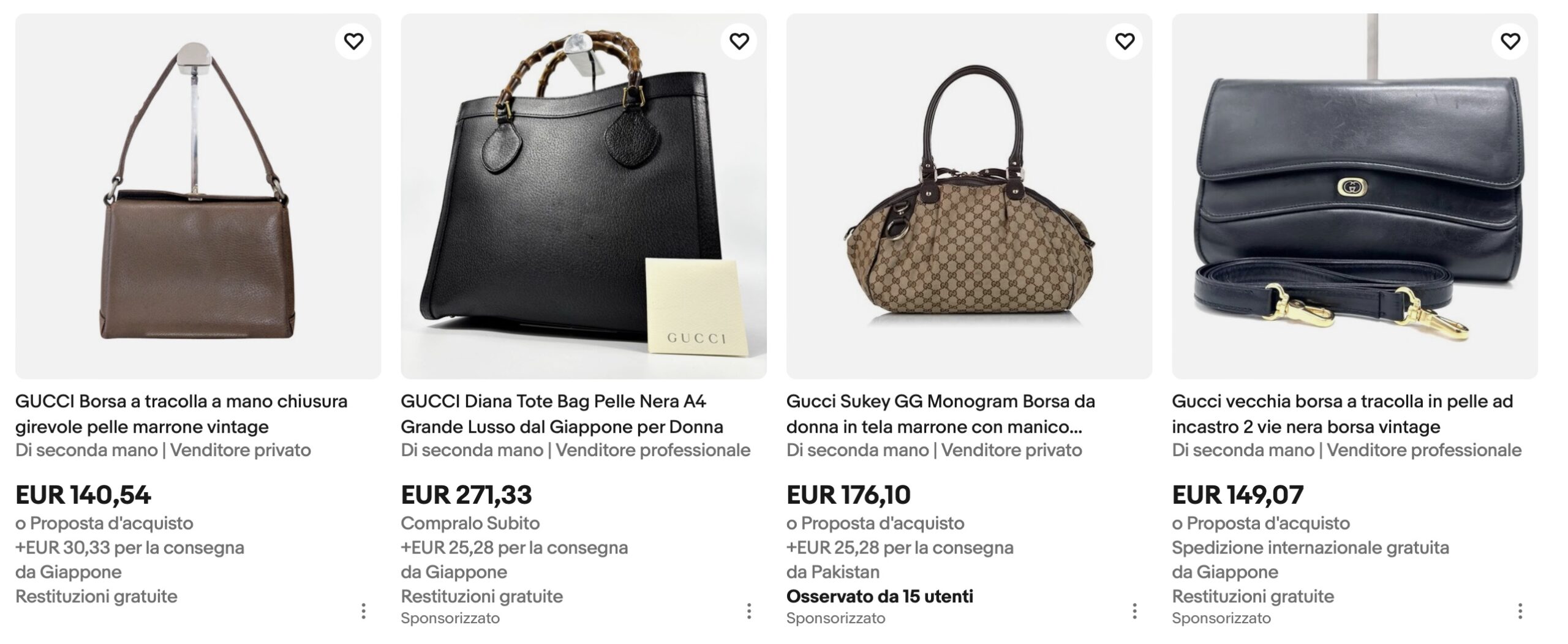 сумки Gucci купить на eBay
