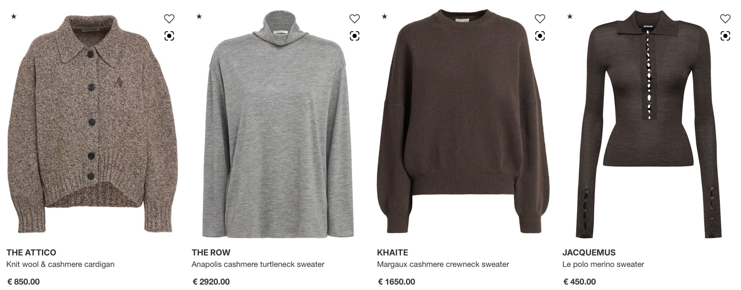 Трикотаж на Luisaviaroma купить из Италии