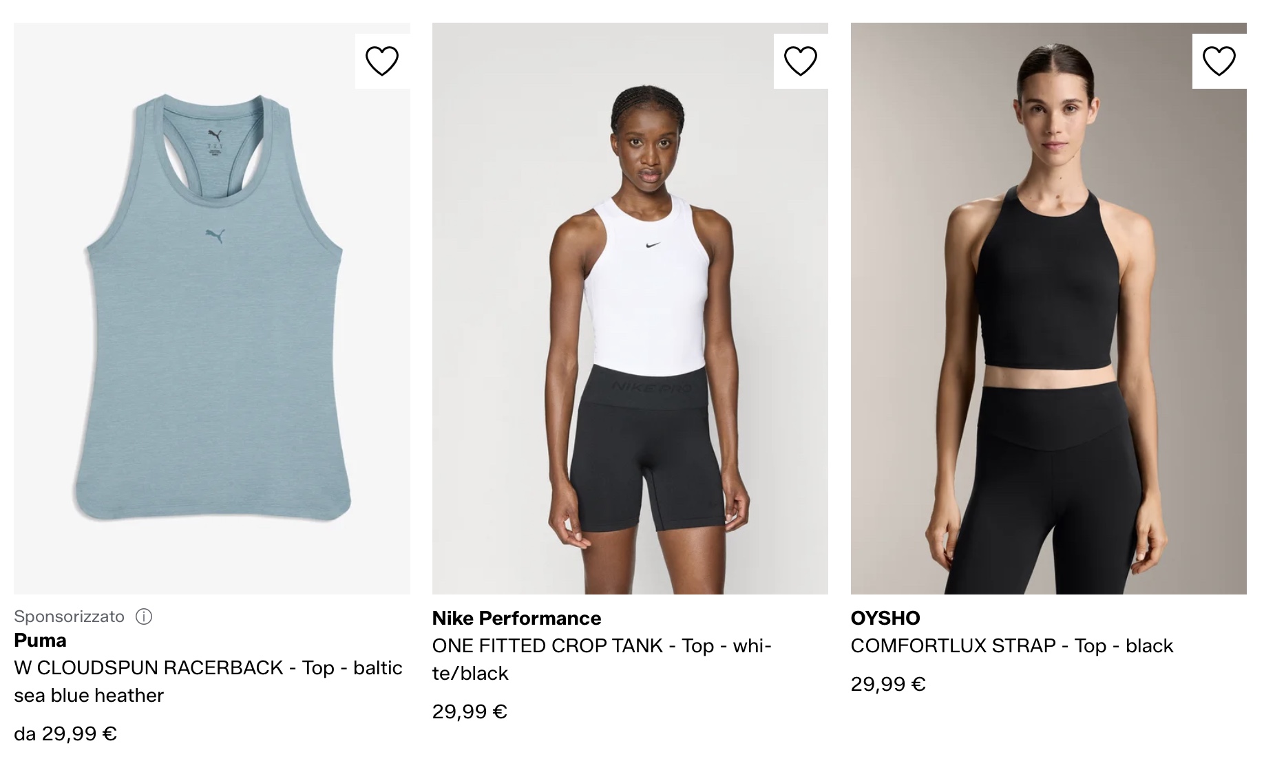 топы на Zalando купить с Aukciony