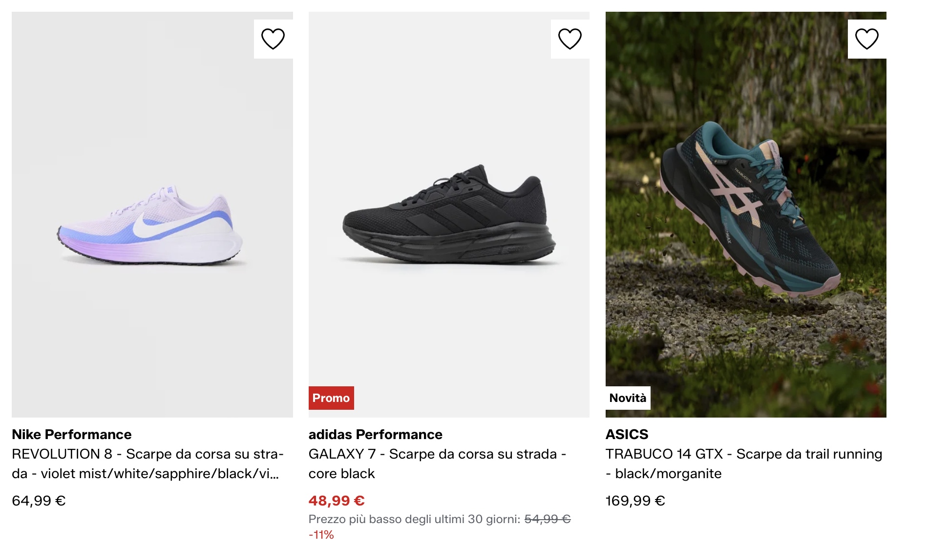 Беговые кроссовки на Zalando купить через Aukciony