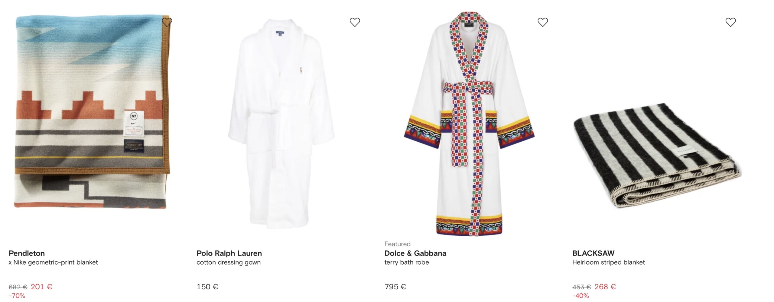 Текстиль купить на Farfetch из Италии через Aukciony