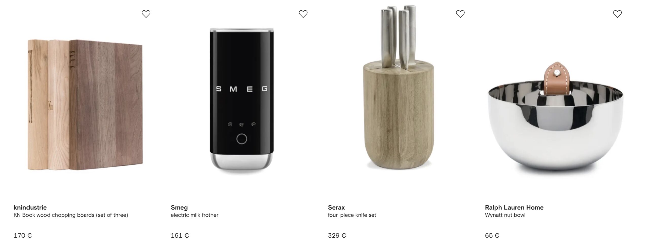 Столовые аксессуары купить на Farfetch в Италии через Aukciony