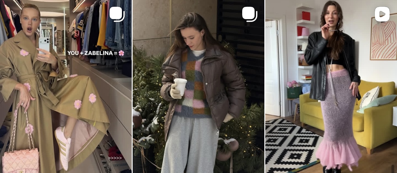 Buy designer clothing on Instagram