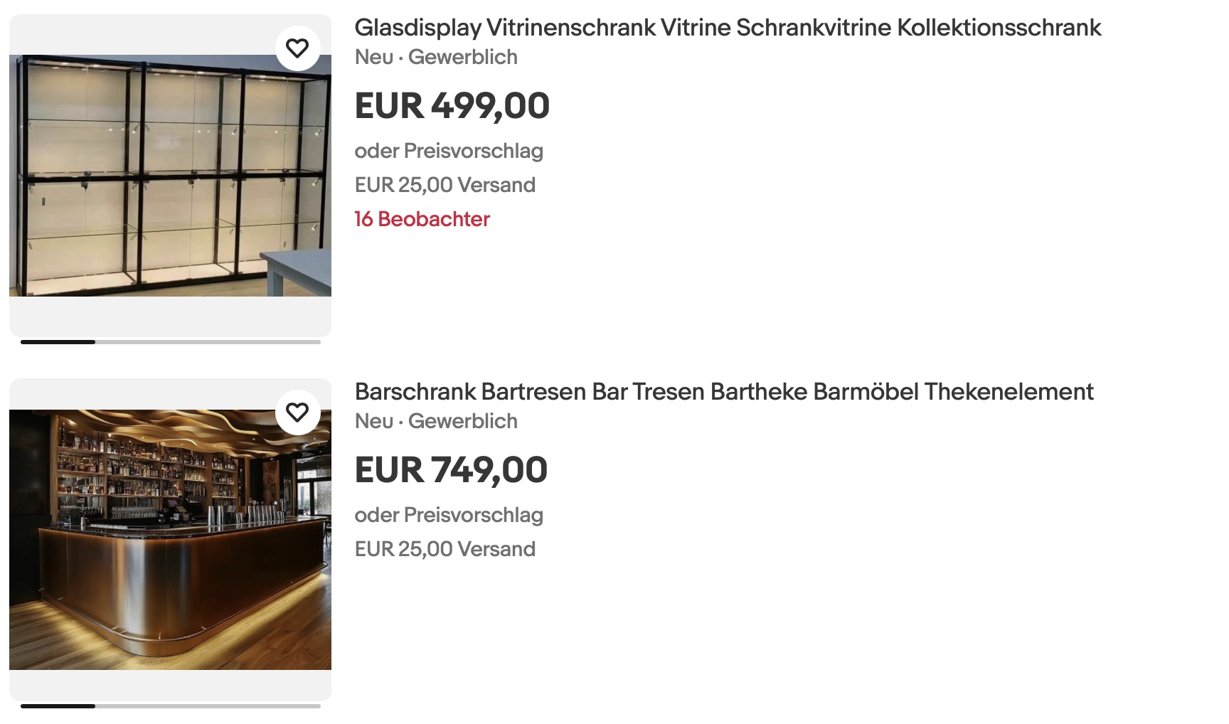 купить мебель в Германи с Aukciony на eBay Germany