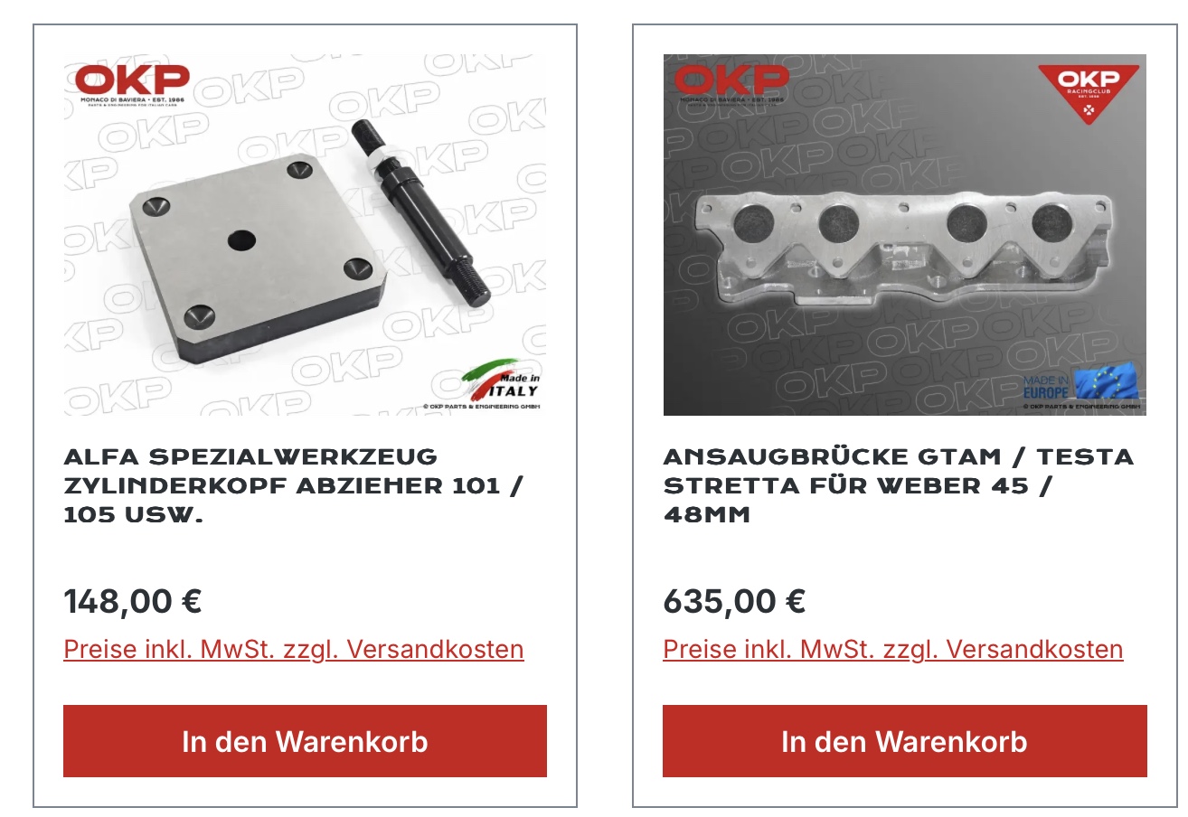 купить автозапчасти из Европы OKP Parts