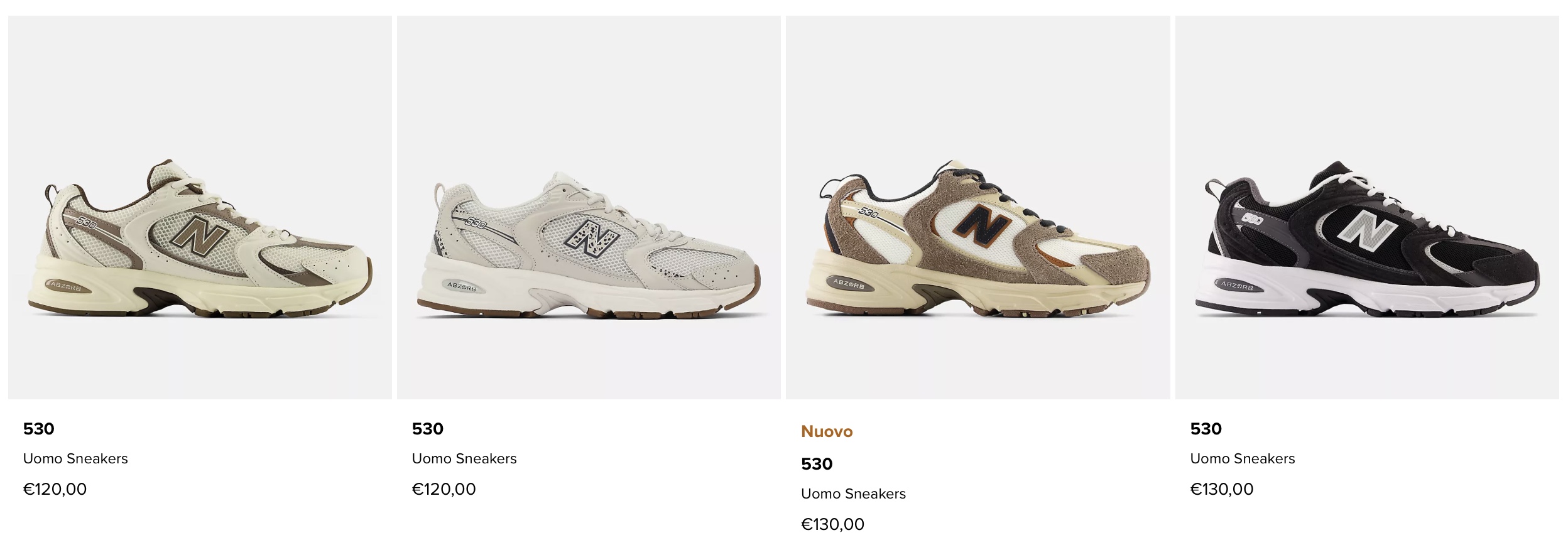 Летняя распродажа спортивной одежды 2026 в Европе: New Balance 530