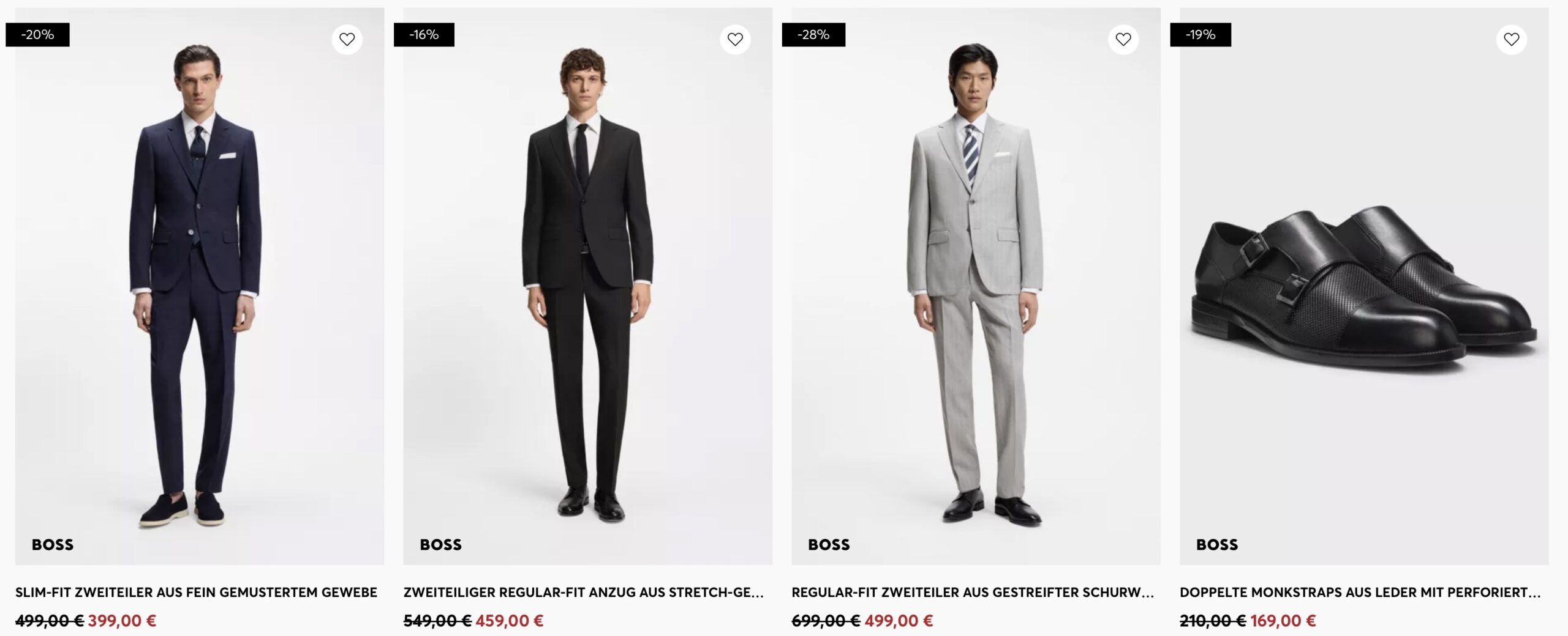 Летняя распродажа мужской одежды и обуви 2026: Hugo Boss