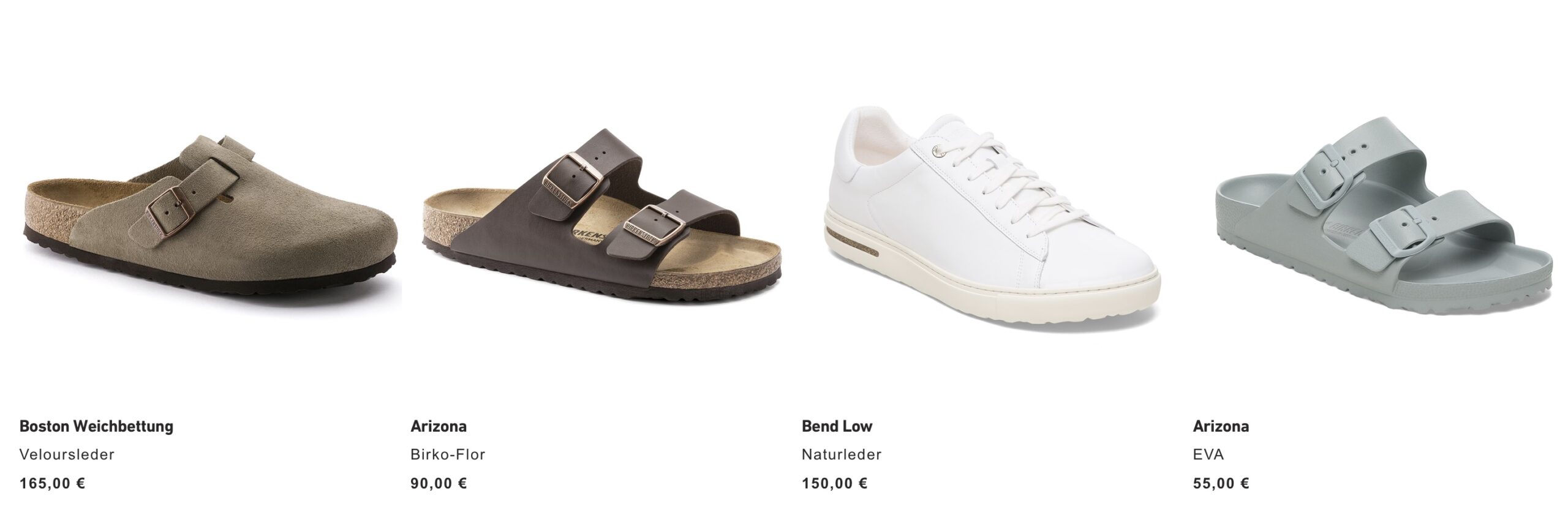 Летняя распродажа мужской одежды и обуви 2026 в Европе: Birkenstock