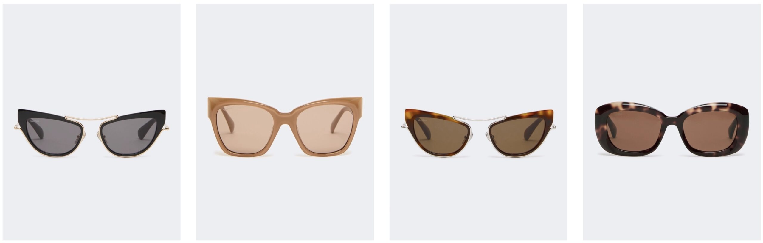 Летняя распродажа очков в Европе 2026: cat eye от MaxMara