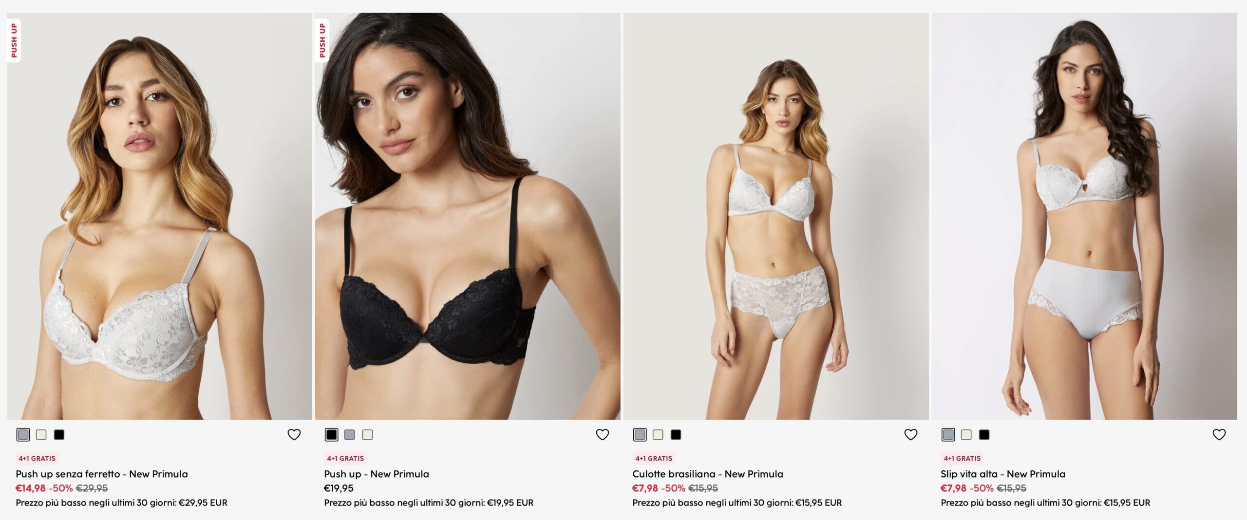 Белье Yamamay купить на летней распродаже в Италии