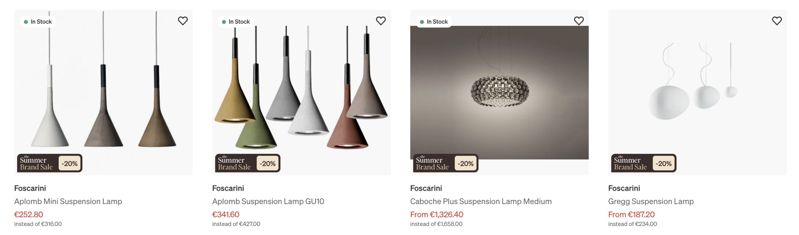Mohd: купить освещение Foscarini в Италии с доставкой в Россию