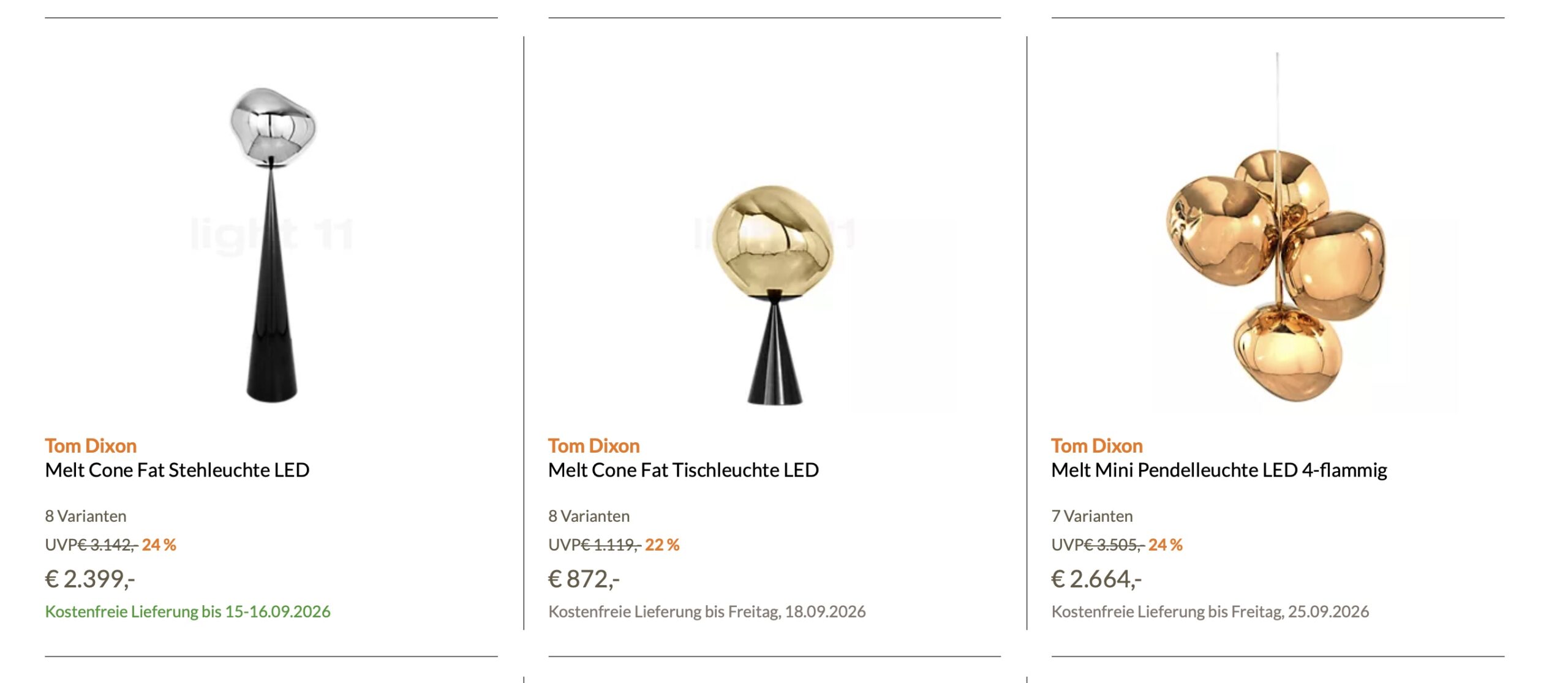 Купить светильники Tom Dixon