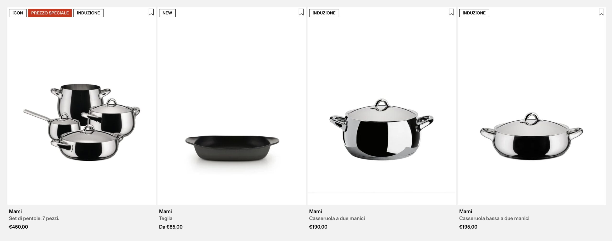 Купить посуду Mami в Alessi с доставкой в Россию
