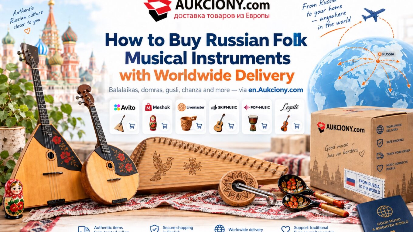 How to Buy Russian Folk Musical Instruments with Worldwide Delivery