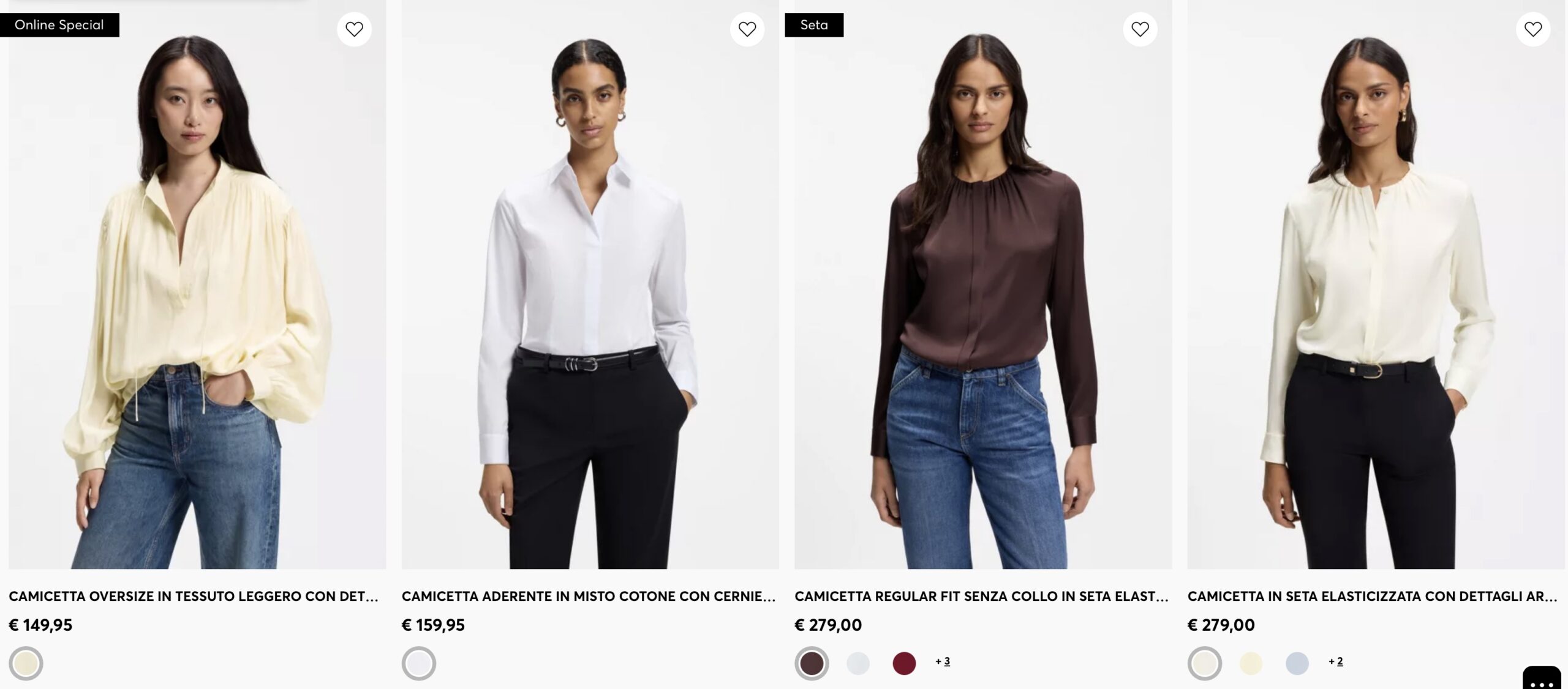 блузки Hugo Boss с доставкой в Россию купить через Aukciony