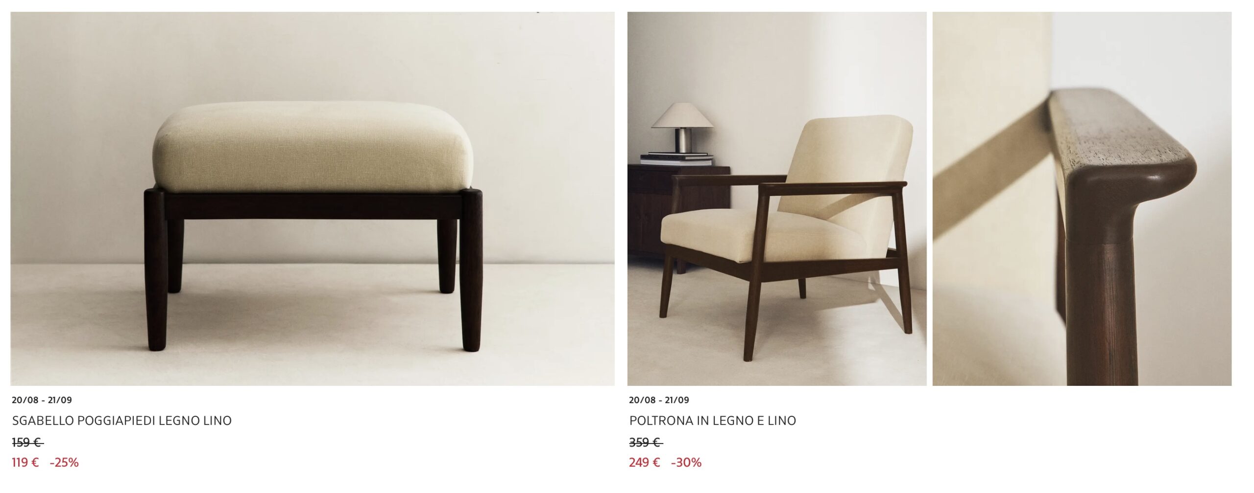 Кресла Zara Home купить с доставкой из Европы