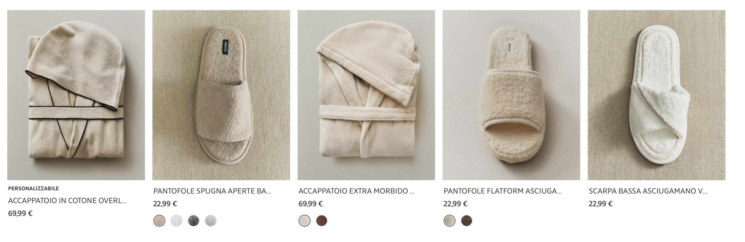 Банный халат Zara Home купить с доставкой из Европы
