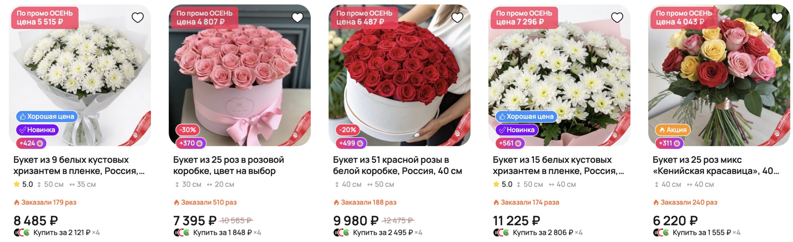 How to Send Flowers to Russia from Abroad: AzaliaNow
